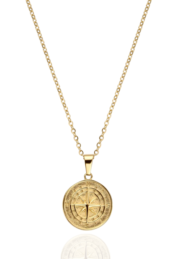 Compass Pendant Oro