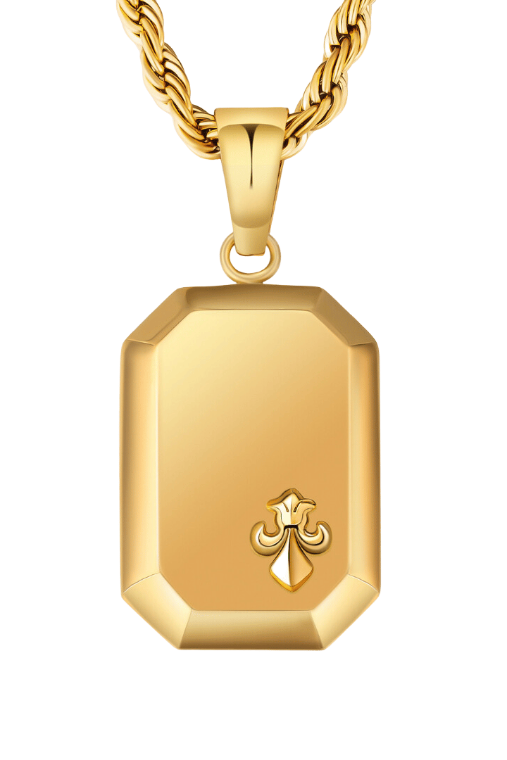 Fleur de lis Oro Pendant