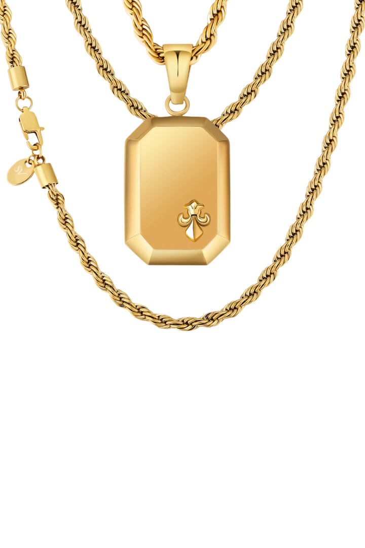 Fleur de lis Rope Set (Oro)
