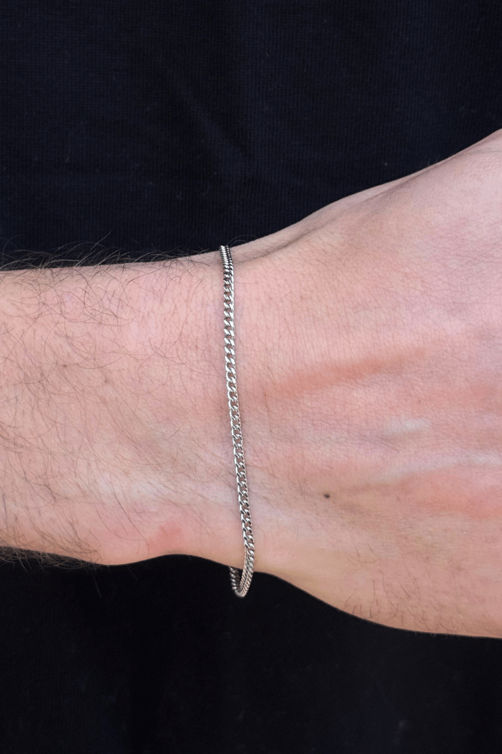 Pulsera Minimal Cuban 2mm