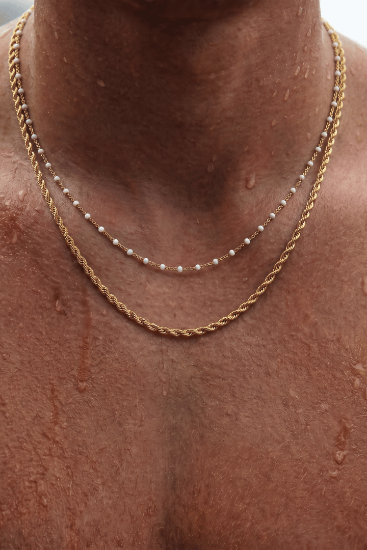 Cadena Rope Oro 3mm