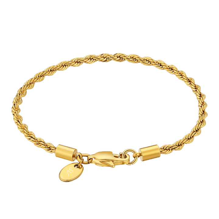 Pulsera Rope Oro 3mm