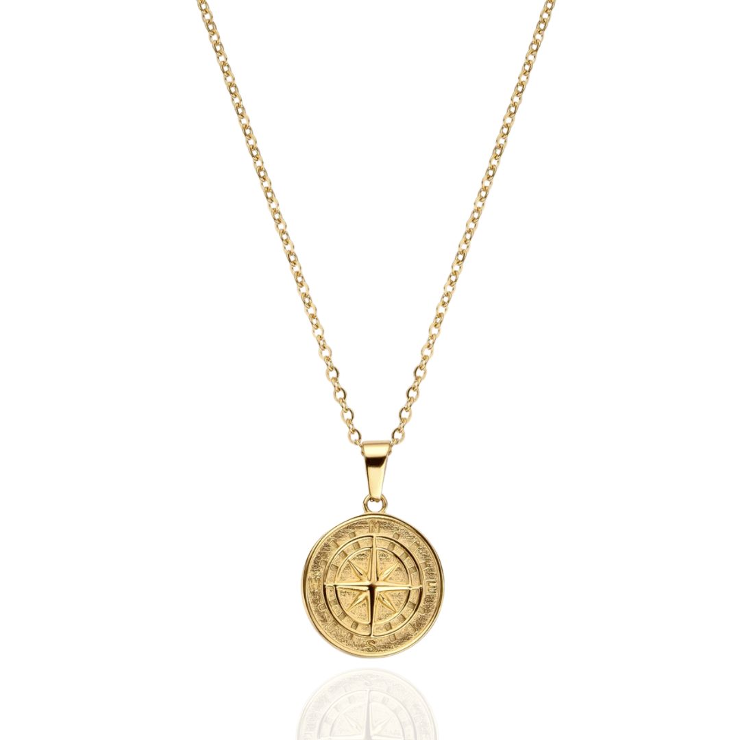 Compass Pendant Oro