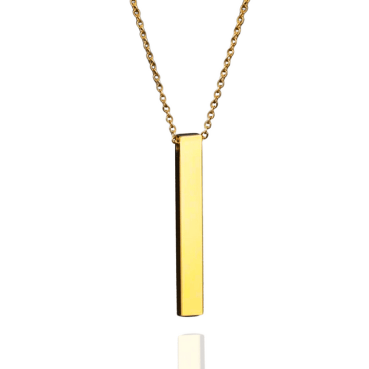 Bar Pendant Oro Colgante