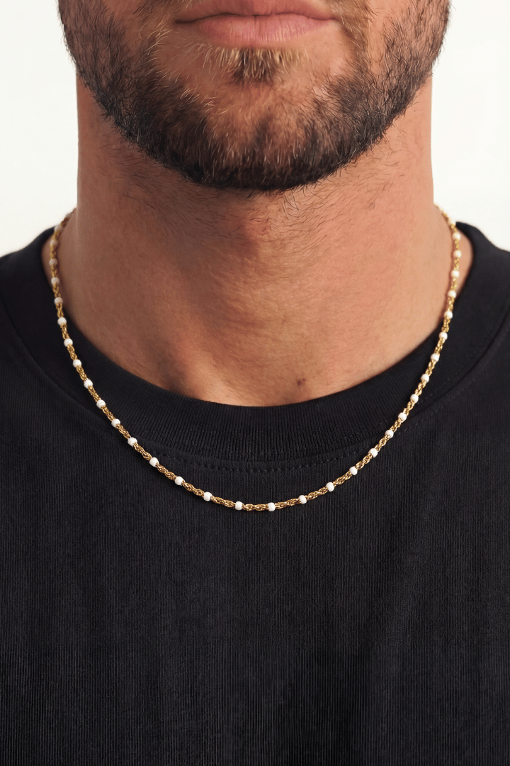Cadena White Vienna Link Oro