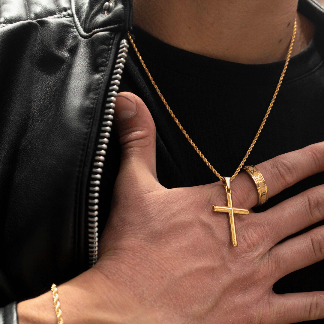 Crucifix colgante Oro