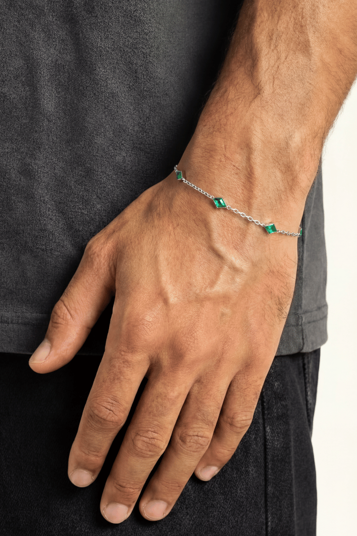 Pulsera Green Gem