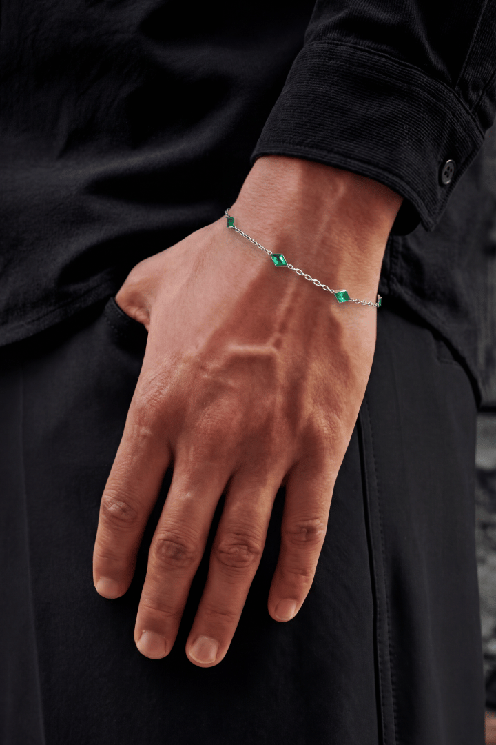 Pulsera Green Gem
