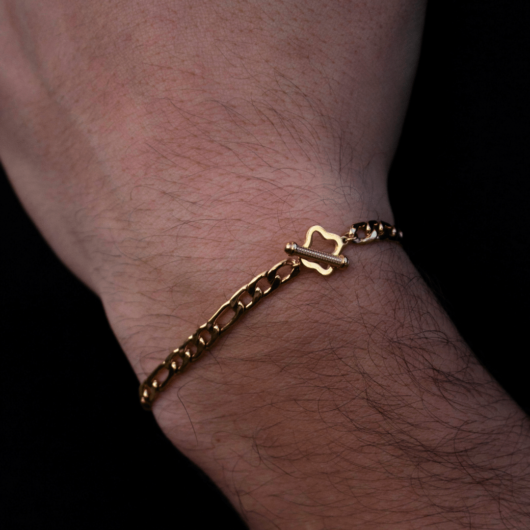 Pulsera Fígaro Oro 4mm OT