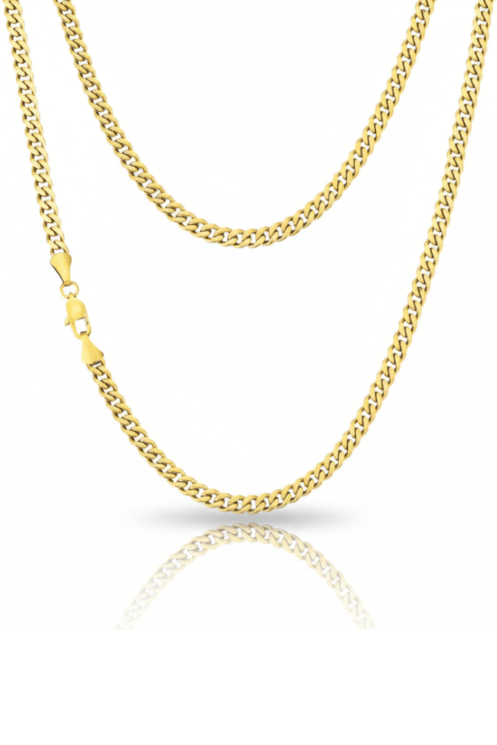 Cadena Miami Cuban Oro 5mm