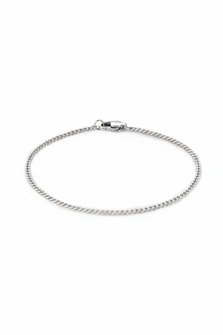 Pulsera Minimal Cuban 2mm