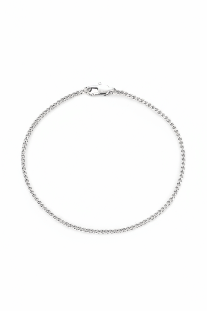 Pulsera Minimal Cuban 2mm