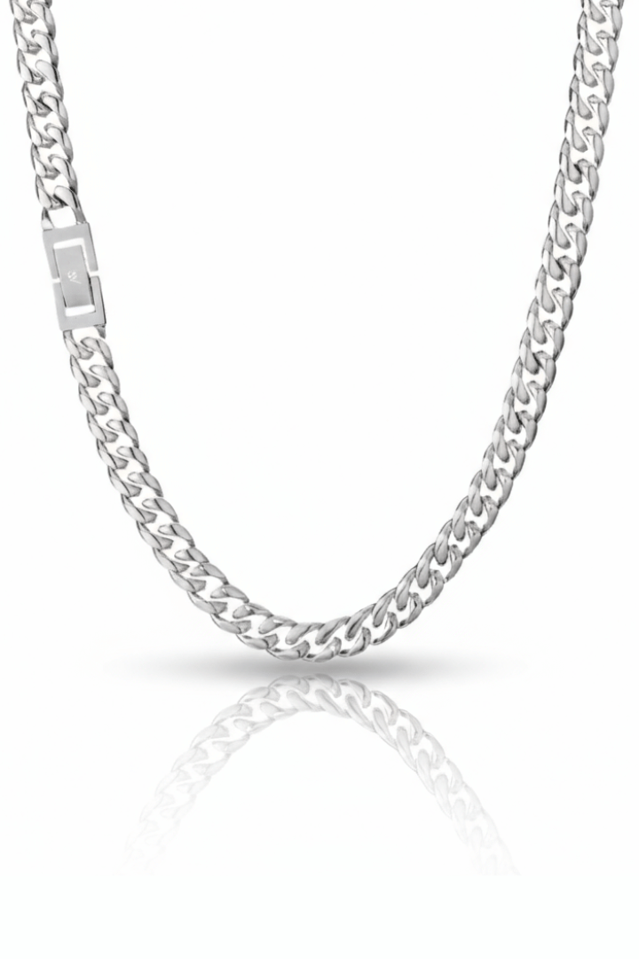 Cadena Cuban Link 8mm