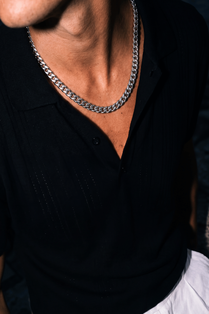 Cadena Cuban Link 8mm