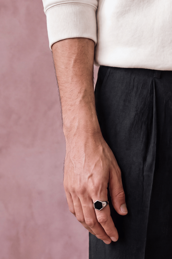 Anillo Classic Onyx