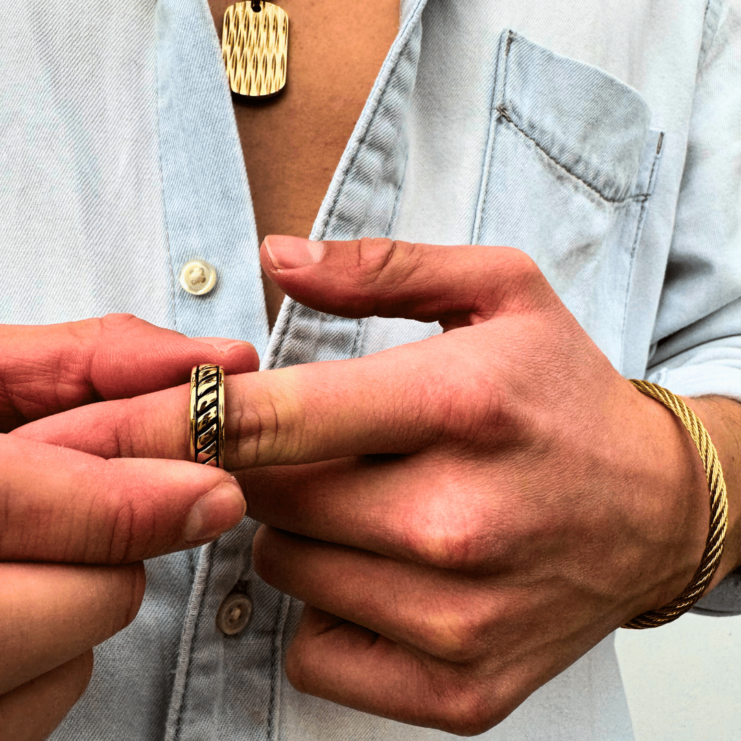 Anillo Hombre Eros Oro Saint Venik