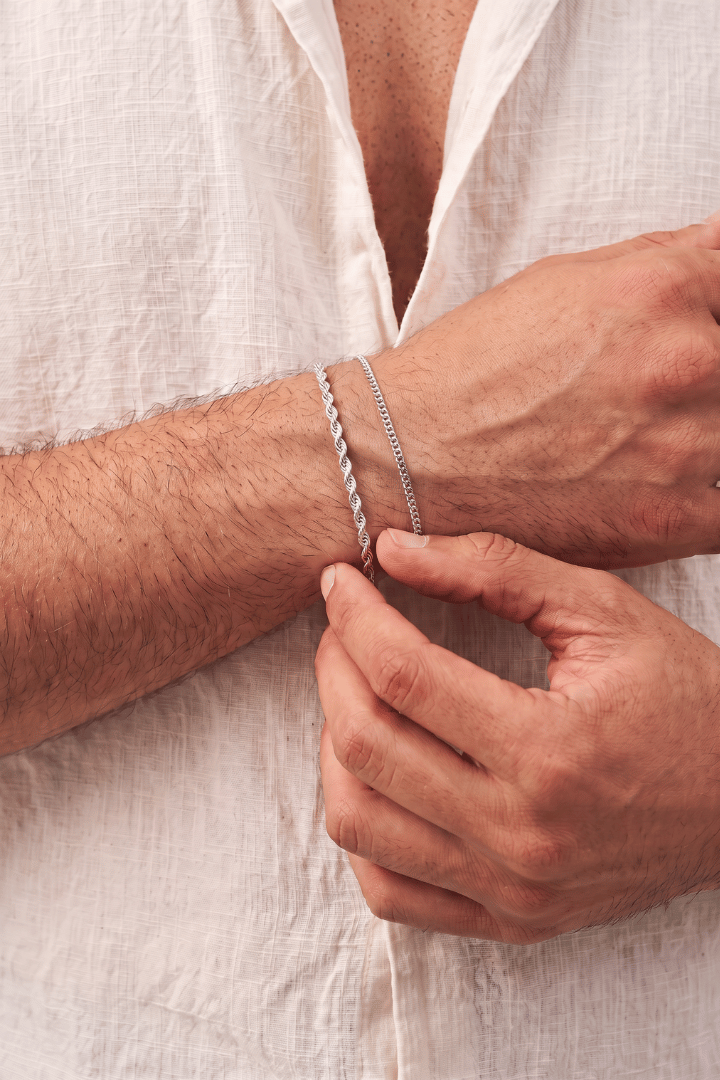 Pulsera Minimal Cuban 2mm
