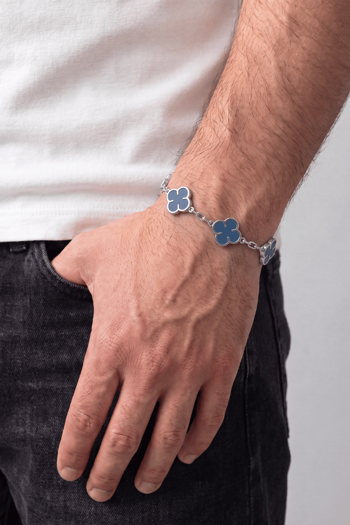 Pulsera Blue Clover