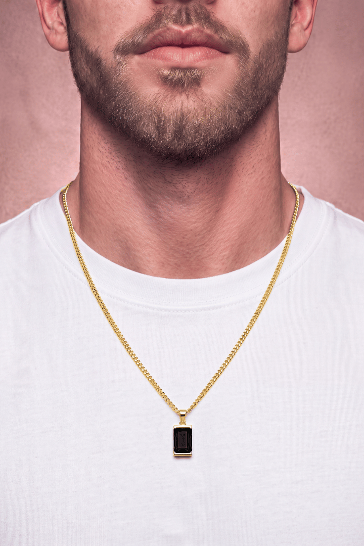 Vault Black Pendant Oro