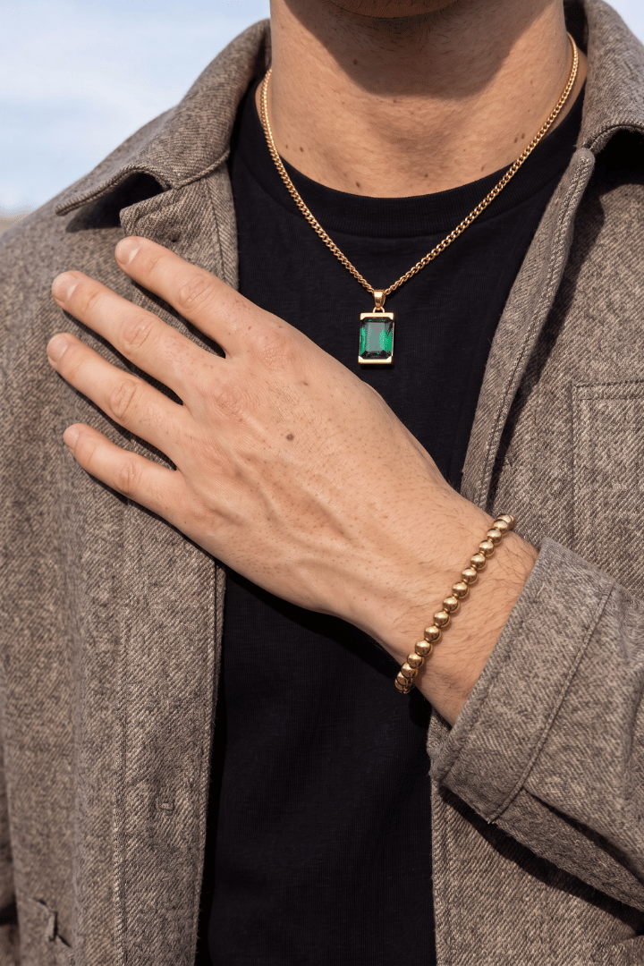 Vault Green Pendant Oro