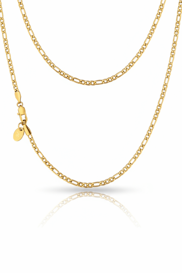 Cadena Fígaro Oro 3mm